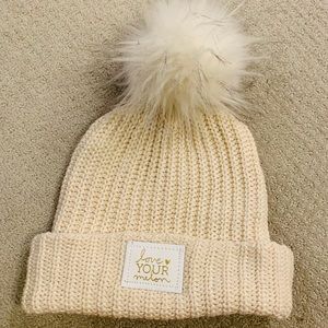 Love your melon beanie pom